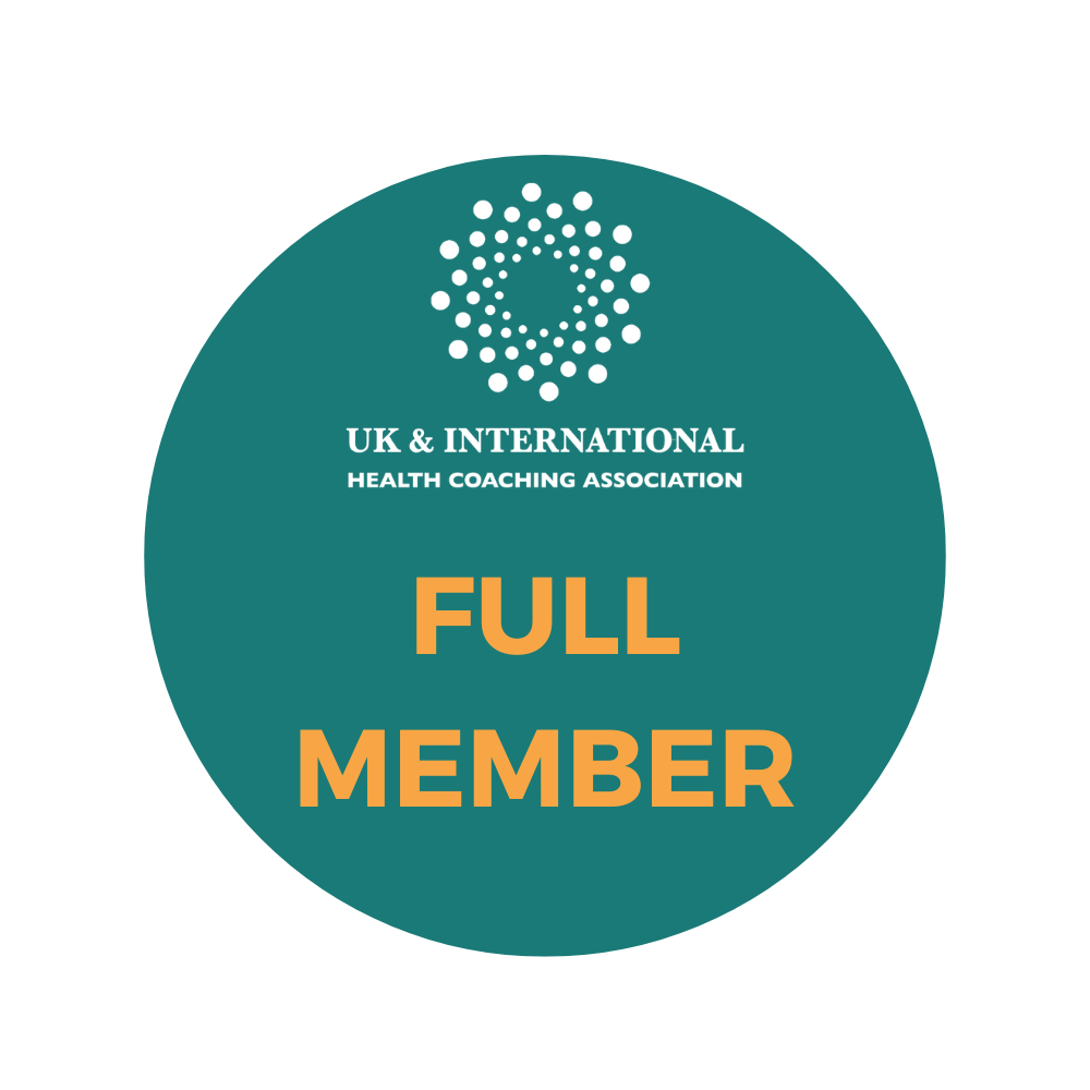 UK & International Health Coaching Association Full Member badge